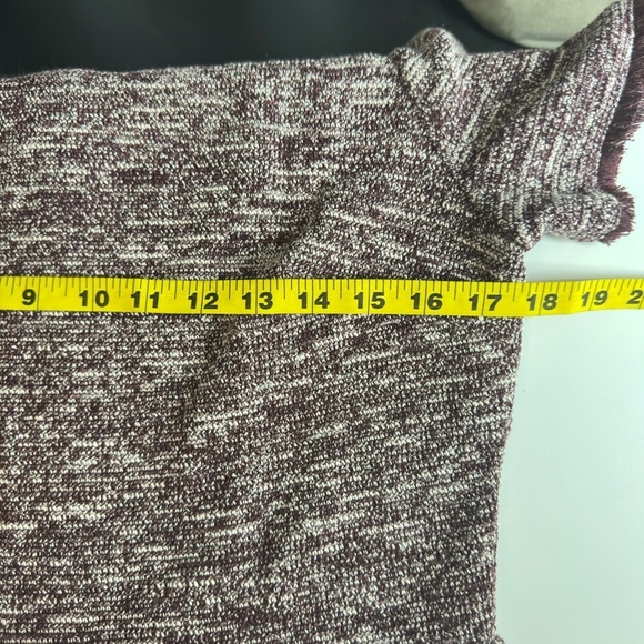 NWT LOFT Women’s Short Sleeve Fringe Trim Tweed A-Line Dress Purple Sz 8 - Picture 12 of 14